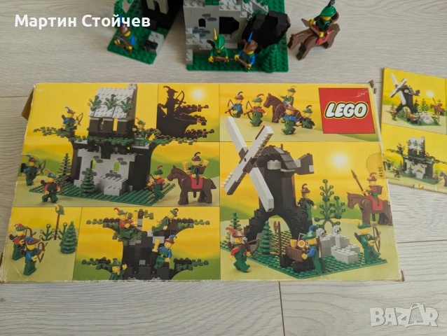 Lego Castle Forestmen 6066 Camouflaged Outpost, снимка 6 - Конструктори - 54391271