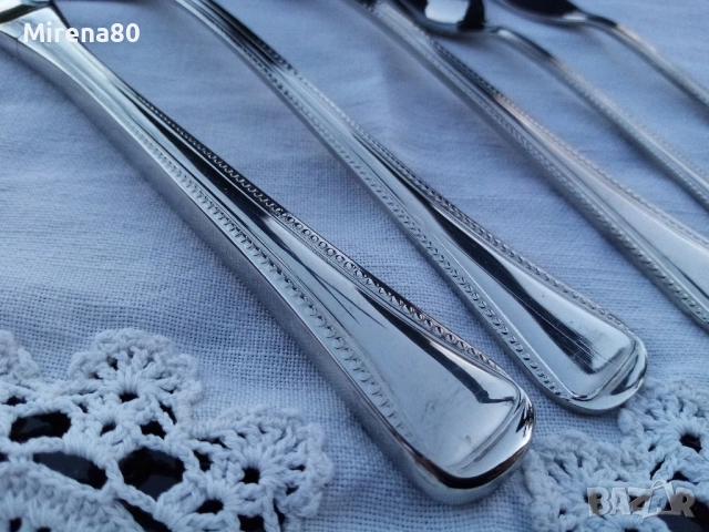 Комплект прибори РОСА - Петко Денев - 60 части - нови ! , снимка 5 - Прибори за хранене, готвене и сервиране - 54139012