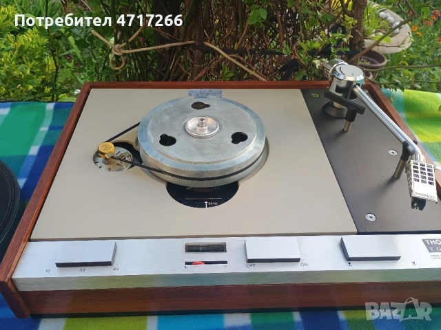 Thorens TD-125 [MK I] + Stanton 500 Gold, снимка 12 - Грамофони - 54376559