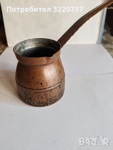 Медно джезве., снимка 3 - Други ценни предмети - 54250716