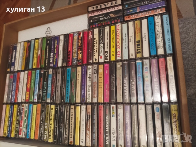 продавам лот от 104 аудио касетки, снимка 2 - Аудио касети - 54274215