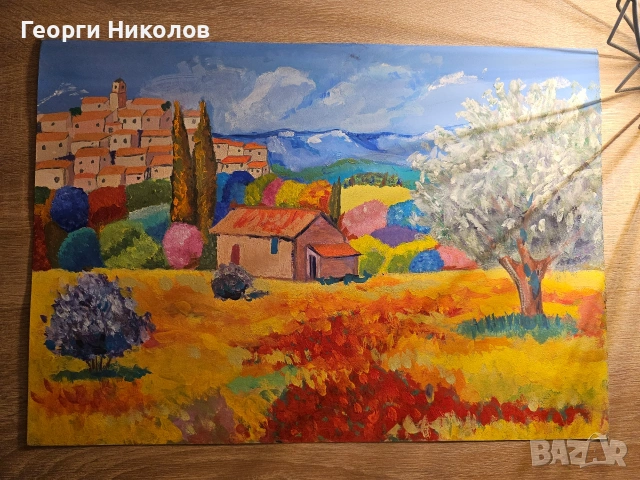 Ръчно рисувана картина - живопис