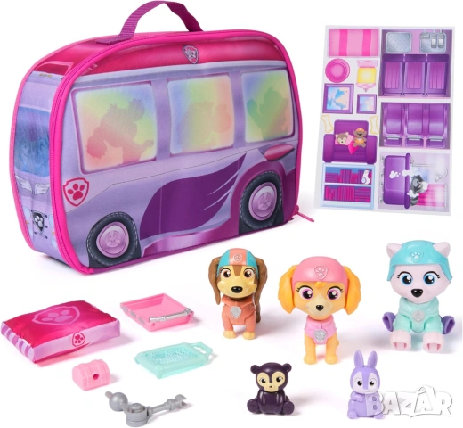 Paw Patrol Спасителната база на Скай, Либърти и Еверест/ Пес Патрул