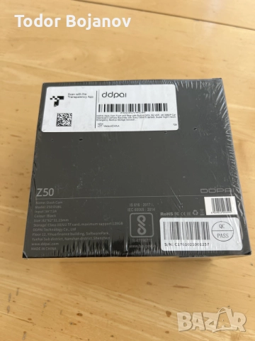 DDPAI Z50 4K двуканална видеорегистраторна камера., снимка 2 - Комплекти за видеонаблюдение - 55231228