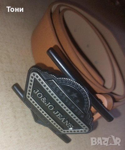 Jo & Jo Jeans Оригинал Нов Стилен Кожен Дамски Колан , снимка 9 - Колани - 55153879