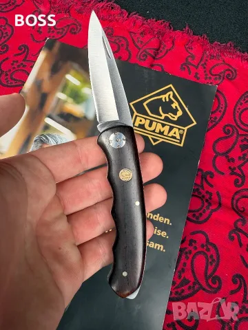 Сгъваем нож Puma IP, снимка 8 - Ножове - 55671444