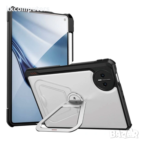 XUNDD калъф за Huawei MatePad Mini – TPU+PC, 360° подставка, Airbag, Pen Holder, протектор, черен