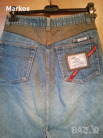 Страхотна дамска дънкова пола Cotton's Industries - Made in Italy (Размер 42) , снимка 3 - Други - 55179609
