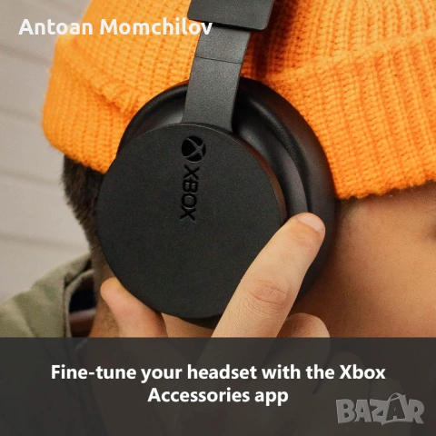 Безжични слушалки Xbox Wireless Headset Carbon Black, снимка 7 - Bluetooth слушалки - 54860644