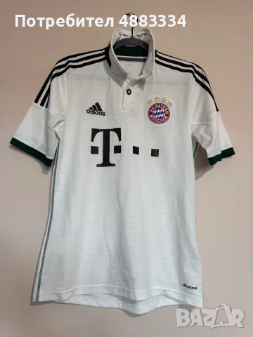 BAYERN MÜNICH 2013 2014 AWAY FOOTBALL SHIRT SOCCER JERSEY ADIDAS Z25686.