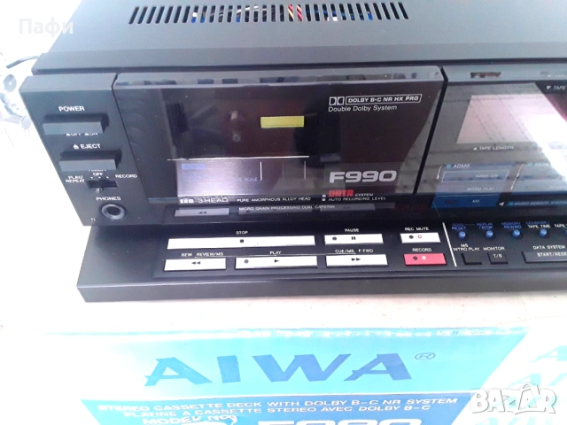 Aiwa ad f 990 black Edition , снимка 6 - Декове - 54316299