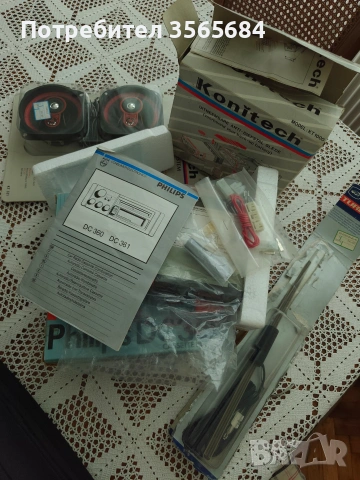 Philips DC361 cassette receiver и тонколони Konitech KT 321, снимка 2 - Радиокасетофони, транзистори - 55146840