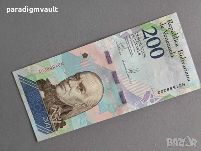 Банкнота - Венецуела - 200 боливара UNC | 2018г.