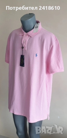 POLO Ralph Lauren Pique Cotton Custom Slim Fit Mens Size 2XL НОВО! ОРИГИНАЛ! Мъжка Тениска!, снимка 13 - Тениски - 54237245