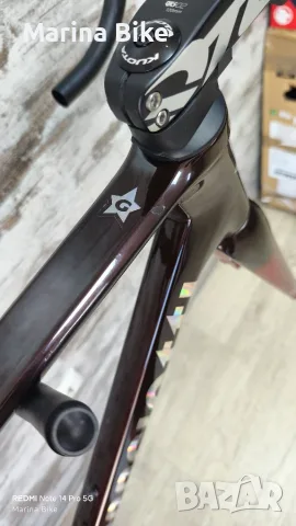 Карбонова шосейна рамка Guerciotti Veloce S Disc | M, снимка 8 - Части за велосипеди - 55365183