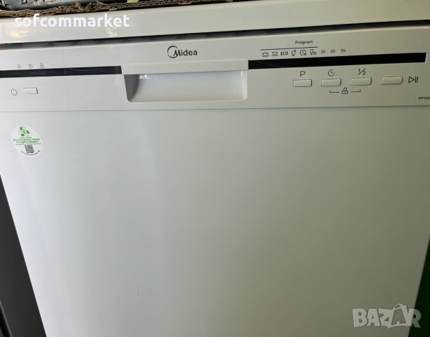 Съдомиялна Midea MFD60S121W-IT (12 комплекта) – нова, с транспортен дефект!, снимка 3 - Съдомиялни - 54108525