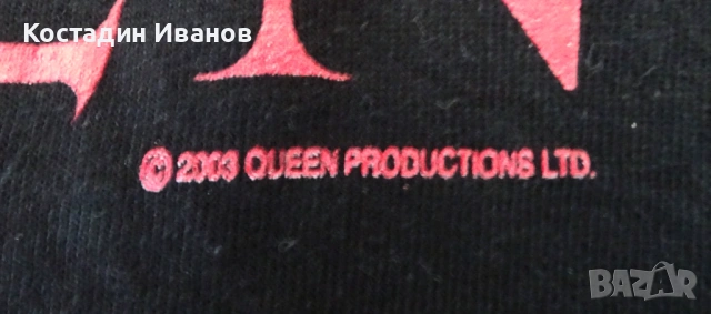 2003 Queen мъжка рок тениска Куийн, снимка 3 - Тениски - 54552688