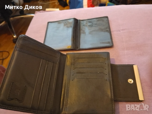 Портфейл Арт нов естествена кожа 132х97см две части , снимка 12 - Портфейли, портмонета - 54800876