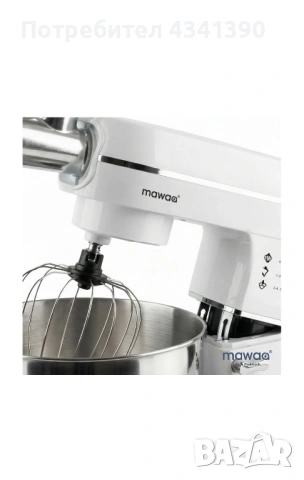 Нов планетарен миксер с купа 10л, снимка 5 - Кухненски роботи - 54087059