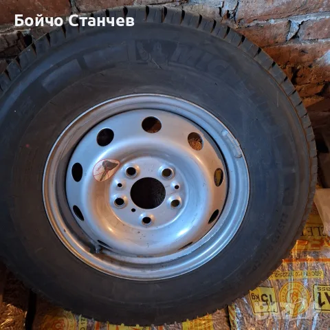 Гума с джанта за Фиат Дукато и други., снимка 5 - Гуми и джанти - 55356576