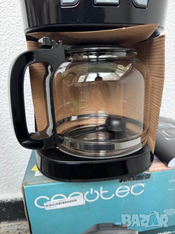 Шварц Кафемашина Дигитална с Мелачка Cecotec Coffee 66 Grind & Drop, 1086W, 1.5л, Таймер!, снимка 3 - Кафемашини - 54391906