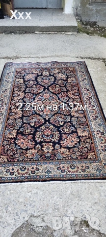 Ръчно тъкан вълнен персийски килим.Ирански.Антика за ценители.