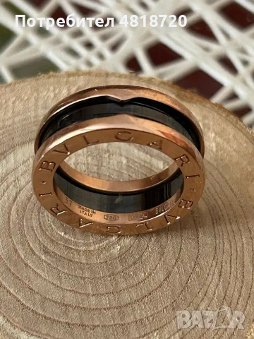 Нов  пръстен bulgari, снимка 5 - Пръстени - 55381443