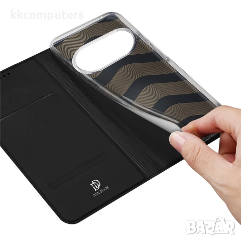DUX DUCIS Skin Pro за Google Pixel 10 Pro / Pixel 10 Кожен Калъф Тефтер със Стойка, Слот за Карта и , снимка 6 - Резервни части за телефони - 55102835