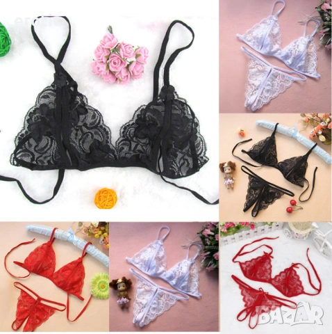 Дамски секси сет, еротично бельо в две части - Код: В2043