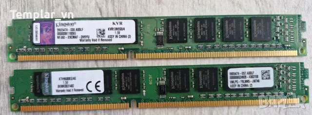 CORSAIR XMS 3 2x4 GB DDR3 1333 / KINGSTON LP 2x4 DDR3 1333, снимка 4 - RAM памет - 42622925