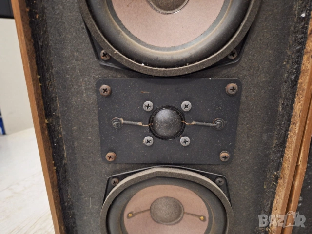 Редки немски тонколони Hi-Fi Hochleistungs-Lautsprecherbox TYPE 03674,, снимка 5 - Тонколони - 55147067