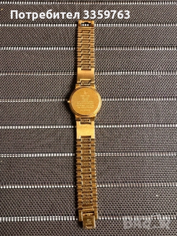 ⌚ POLO CLUB HELLEN SWISS – 24K GOLD PLATED – SAPPHIRE CRYSTAL – ЕЛЕГАНТЕН ВИНТИДЖ ЧАСОВНИК, снимка 5 - Дамски - 54098414