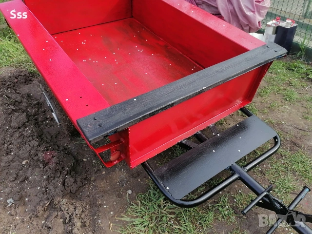 Ремарке за мотофреза със спирачки 