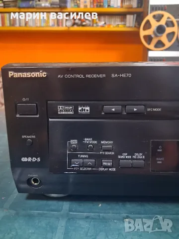 Ресийвър panasonic SA-HE 70, снимка 2 - Ресийвъри, усилватели, смесителни пултове - 55479202