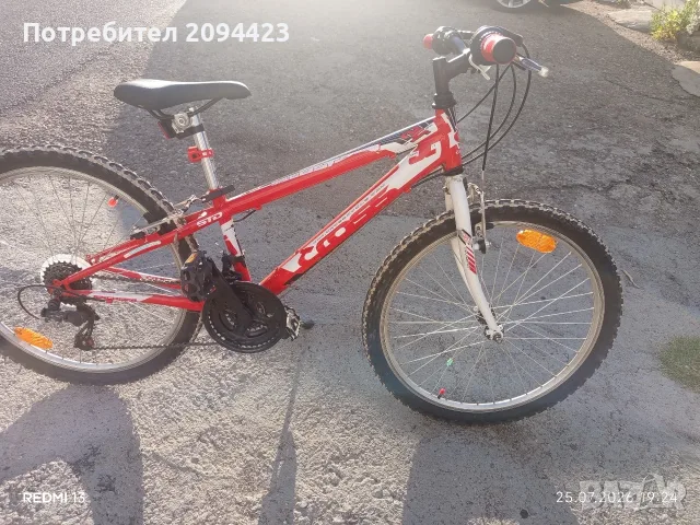 Продавам велосипед CROSS Speedster 24", снимка 3 - Велосипеди - 55417192