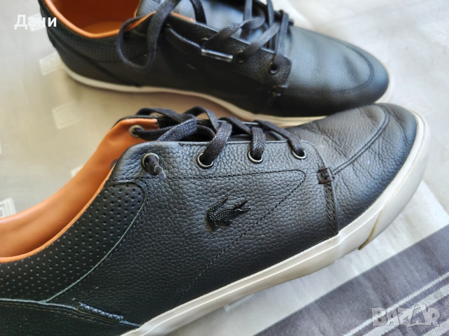 Оригинални мъжки кецове Lacoste Bayliss Vulc PRM – Размер 44.5, снимка 8 - Спортно елегантни обувки - 54554552