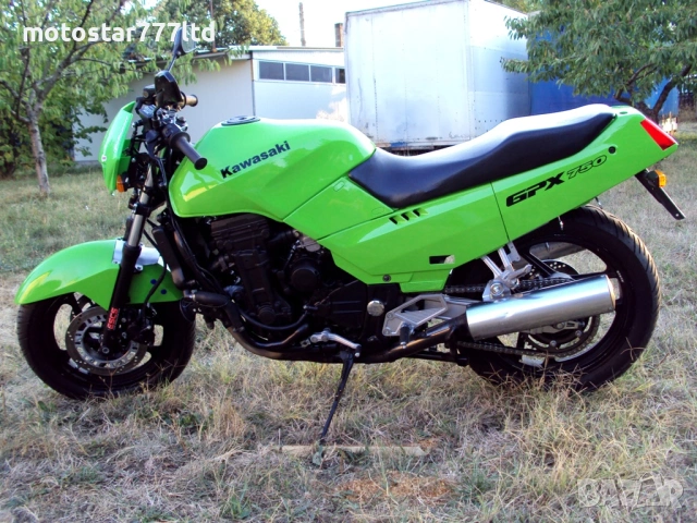 Мотоциклет Kawasaki Gpx750R-внос Швейцария, снимка 4 - Мотоциклети и мототехника - 54749271