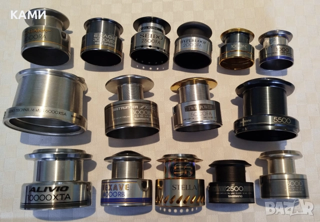 Шпули за макари на Shimano, снимка 2 - Макари - 54155244