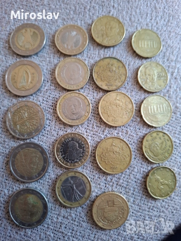 Продавам евро монети , снимка 10 - Колекции - 54377611