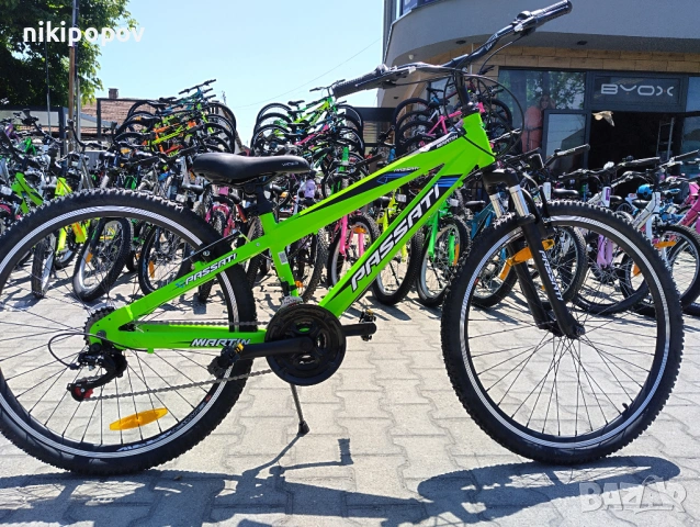 BG Алуминиев велосипед 26" MARTY зелен, снимка 12 - Велосипеди - 54261279