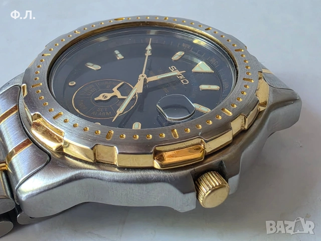 Seiko Chronograph Olympic Chronograph 6M25-6000 Dancing Hands, снимка 4 - Мъжки - 54774290