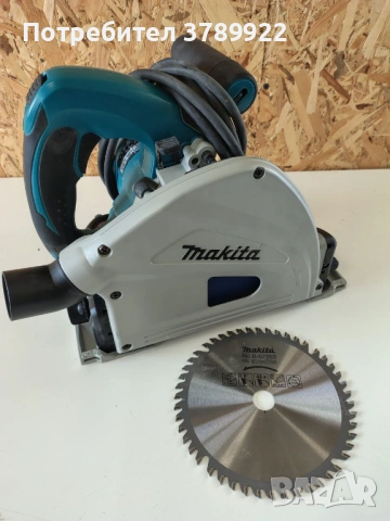 Циркуляр Makita SP6000J и водещи шини Makita 