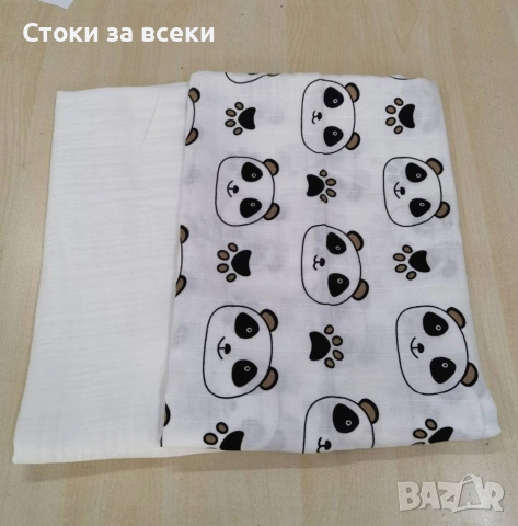 Муселинови пелени , снимка 7 - Пелени, памперси - 55018369
