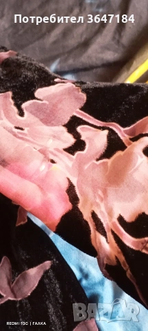 Рокля от кадифе, снимка 5 - Рокли - 53983444