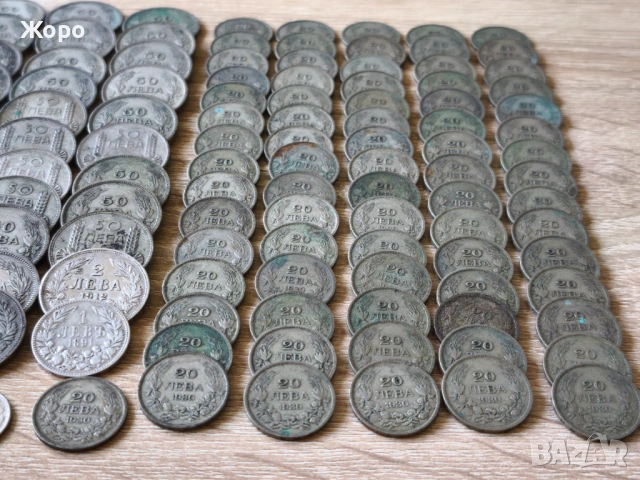 *МЕГА ЛОТ* 160 броя сребърни монети Царство България , снимка 6 - Нумизматика и бонистика - 54009991