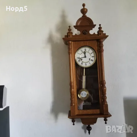 Стенен германски часовник , снимка 10 - Антикварни и старинни предмети - 55667244