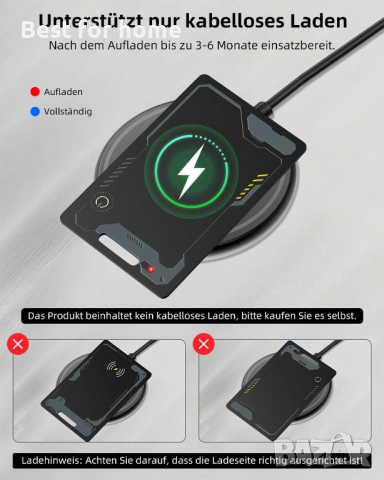 Тракер и ултратънка карта за проследяване на Android за Wallet Finder, снимка 5 - Друга електроника - 54070295