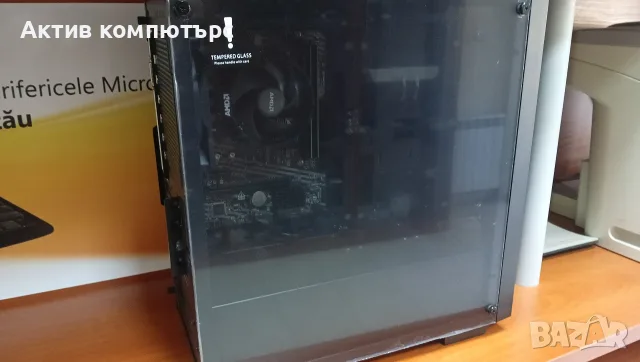 Компютър AMD Ryzen 3 3200G/16GB RAM/192GB SSD/500W/MiniTower, снимка 2 - Геймърски - 55543293