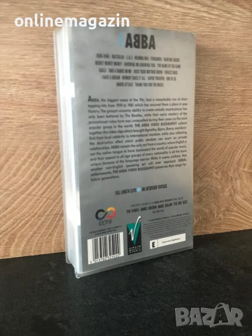 Видеокасета “ ABBA 1974-1982 “ VHS, снимка 2 - Други жанрове - 55201049
