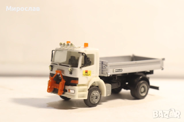 HERPA H0 1/87 MERCEDES ATEGO САМОСВАЛ КАМИОН МОДЕЛ, снимка 8 - Колекции - 54350708